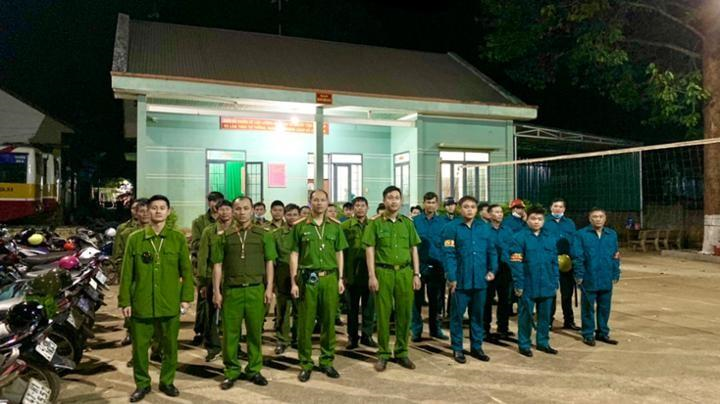 CHI BỘ CÔNG AN XÃ EA KIẾT PHÁT HUY VAI TRÒ NÒNG CỐT TRONG CÔNG TÁC ĐẢM BẢO ANTT 